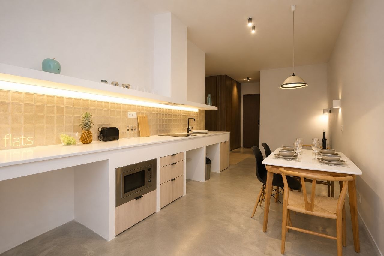 Apartamento moderno de diseño con terraza en Valencia — 2