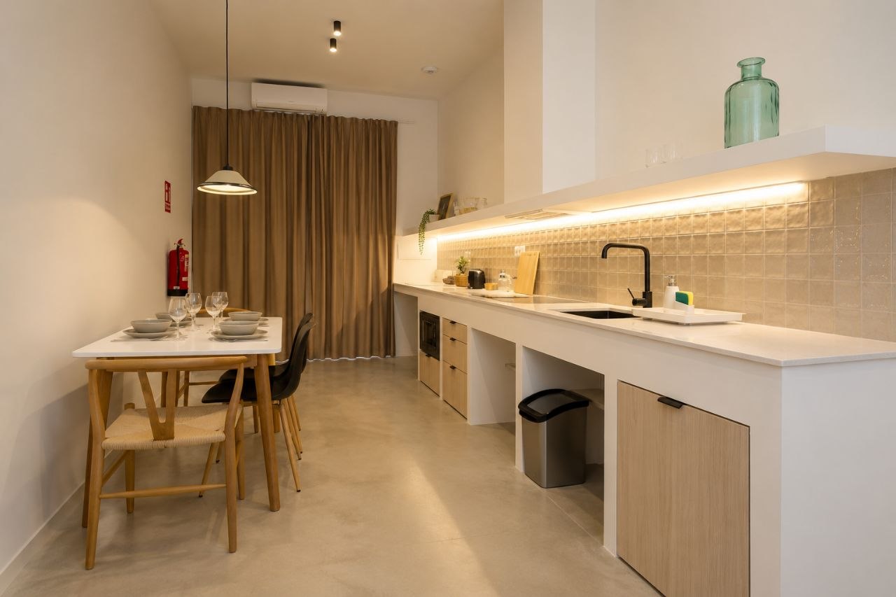 Apartamento moderno de diseño con terraza en Valencia — 8
