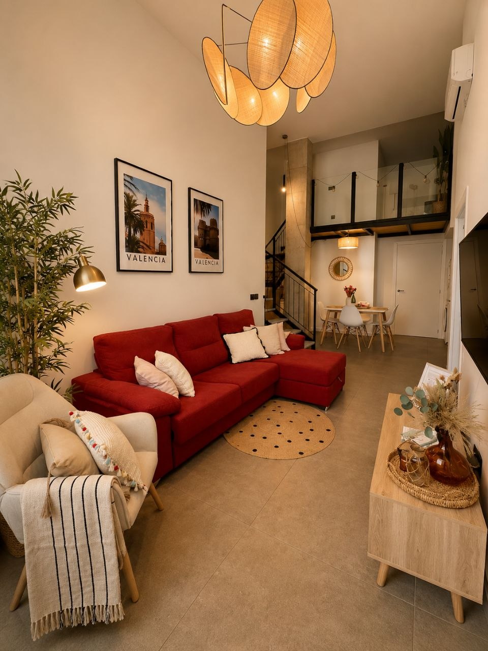 Apartamento dúplex tipo loft en Valencia