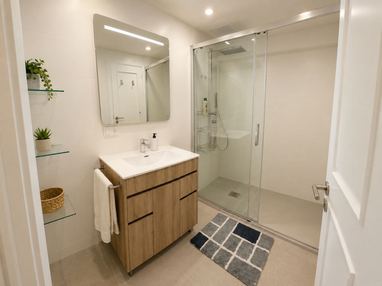Habitación luminosa en apartamento reformado en Alicante — 6